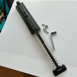 Vintage Belt and Tie Organizer Telescoping Slide Out for Closet Organization